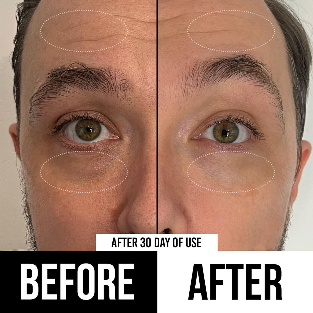 RUGGED & DAPPER safe for sensitive skin around the eyes.