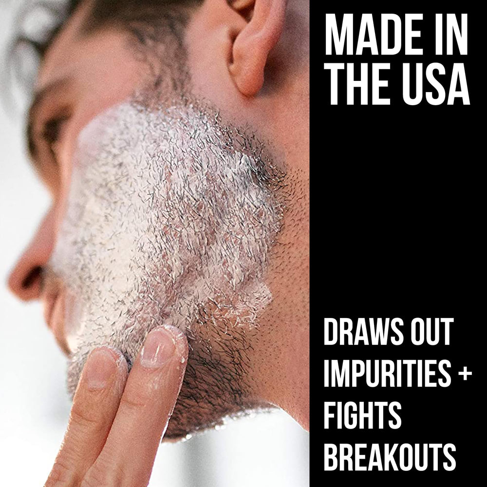 RUGGED & DAPPER face mask ideal for post-workout refreshment.