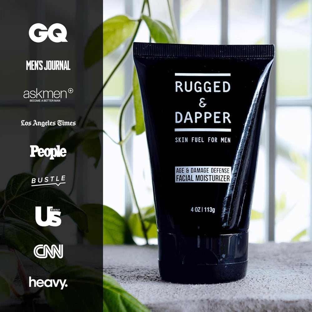 RUGGED & DAPPER quick absorption shot for morning routine