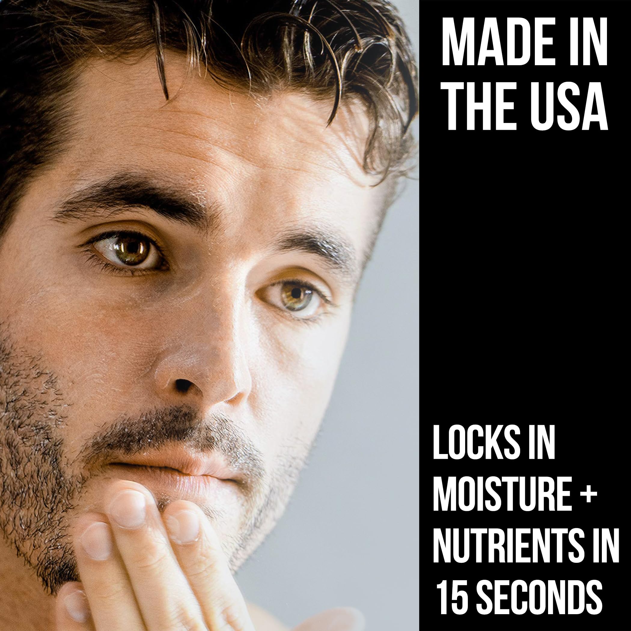 RUGGED & DAPPER skincare routine image for versatile men's moisturizer