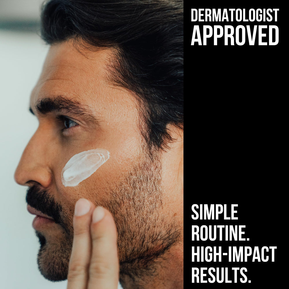 RUGGED & DAPPER texture swirl illustrating creamy fast-absorbing formula