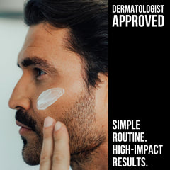 RUGGED & DAPPER texture swirl illustrating creamy fast-absorbing formula