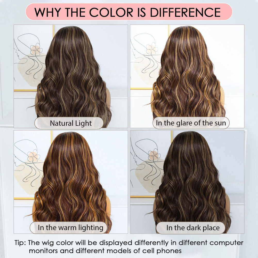 Ruiieea 13x4 lace front enables flexible parting