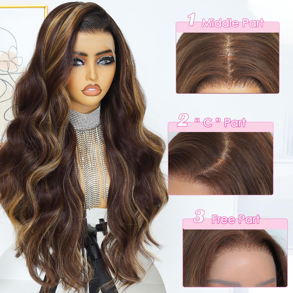 Ruiieea wig suitable for parties, weddings, daily wear
