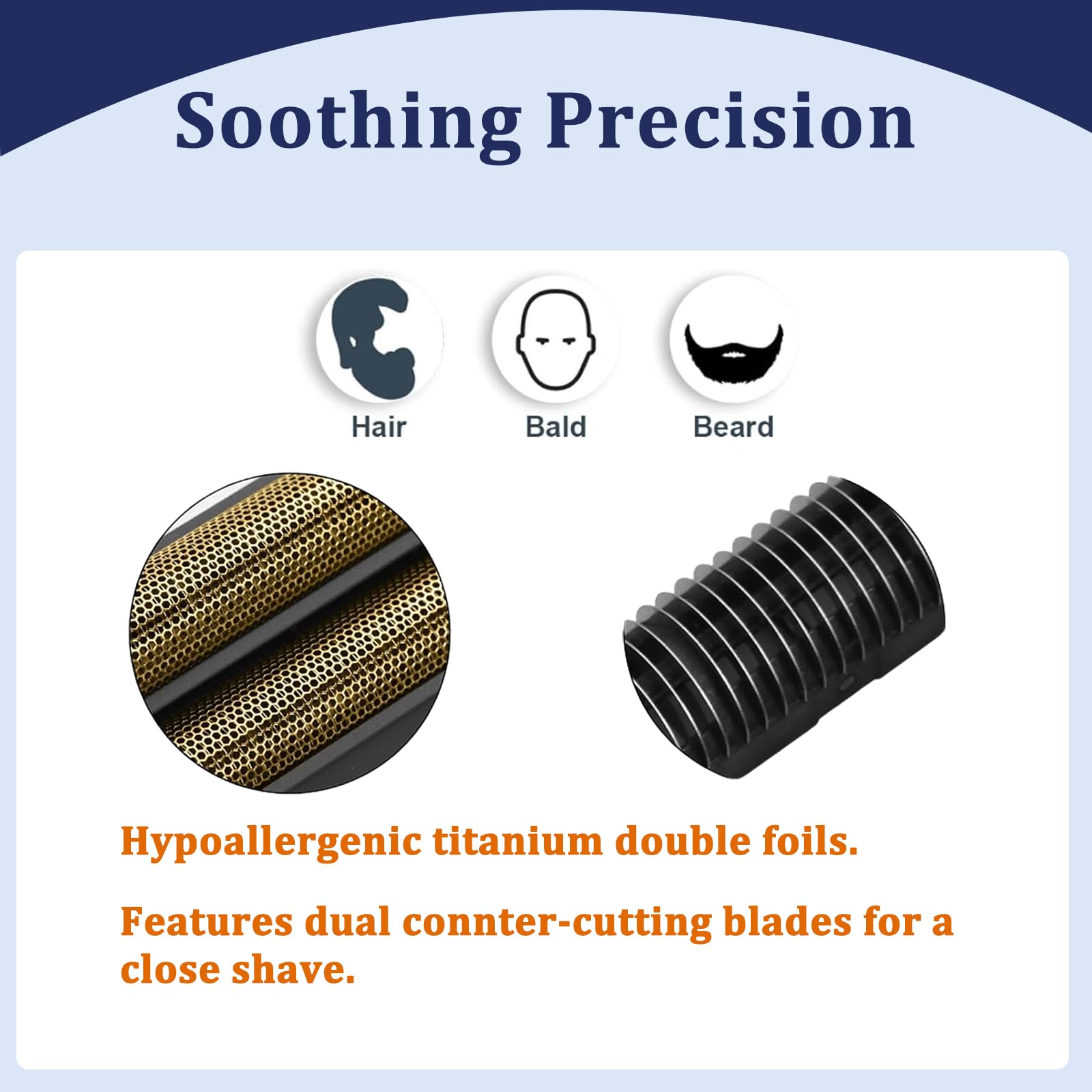 Ruixin hypoallergenic gold foil offers gentle protection against irritation