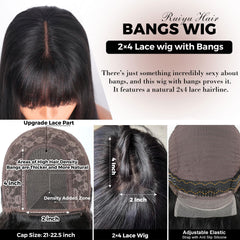 Ruiyu 180-density Brazilian virgin hair wig, versatile for color or style changes.