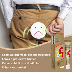 Rulinal hemorrhoid cream with aloe vera for soothing care.