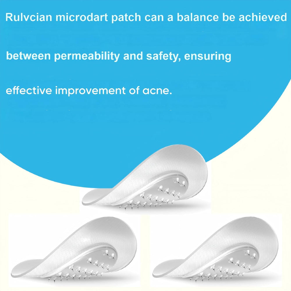 Rulvcian large crescent patch 16-count fits curved areas for deep spots.