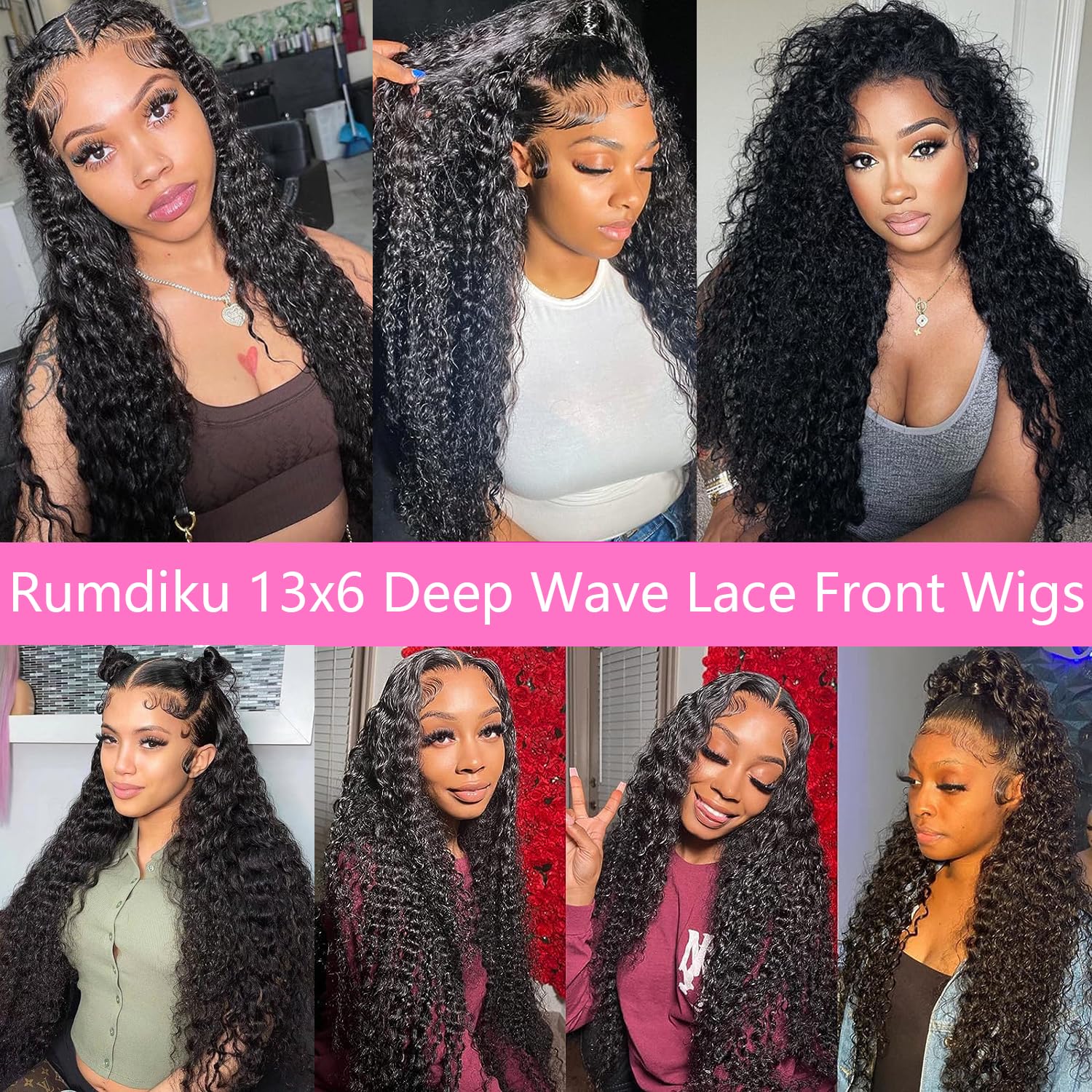 Rumdiku natural black daily wear wig for versatile, low-maintenance styling.