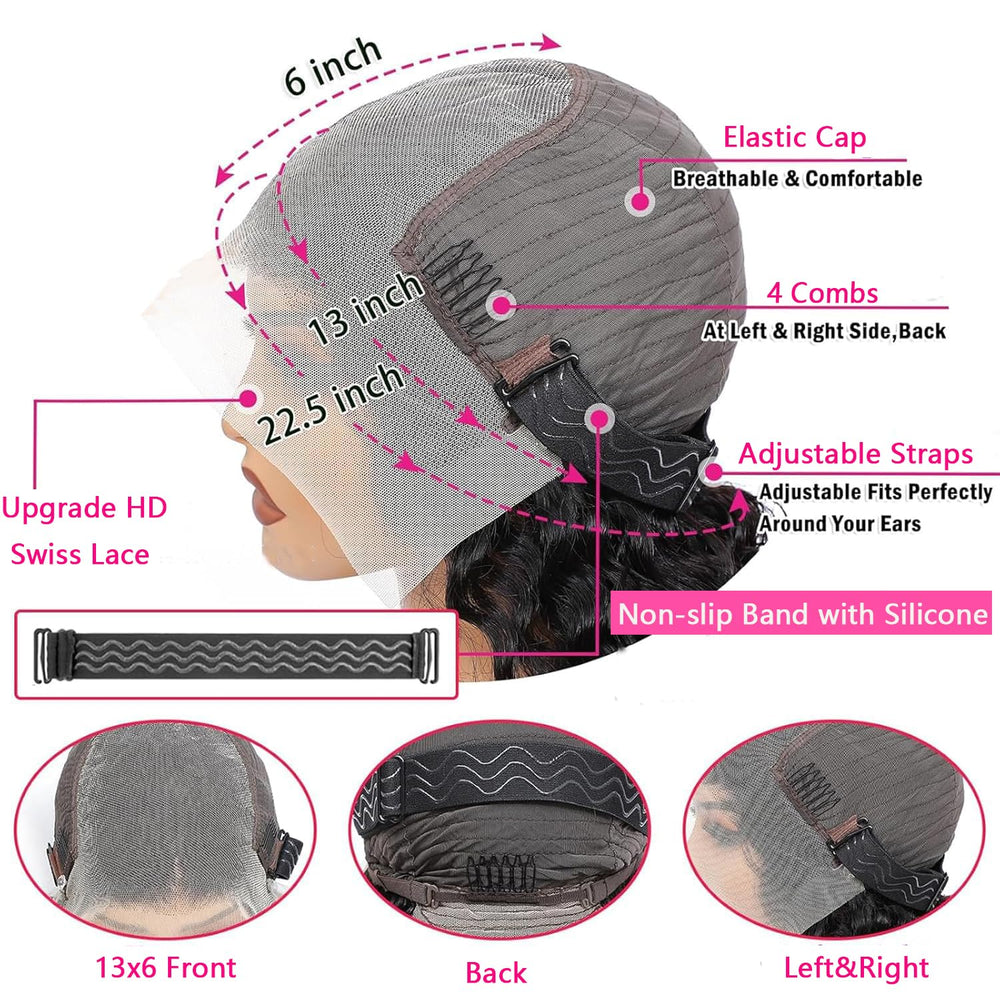Rumdiku wedding party deep wave wig for elegant, long-lasting curls.
