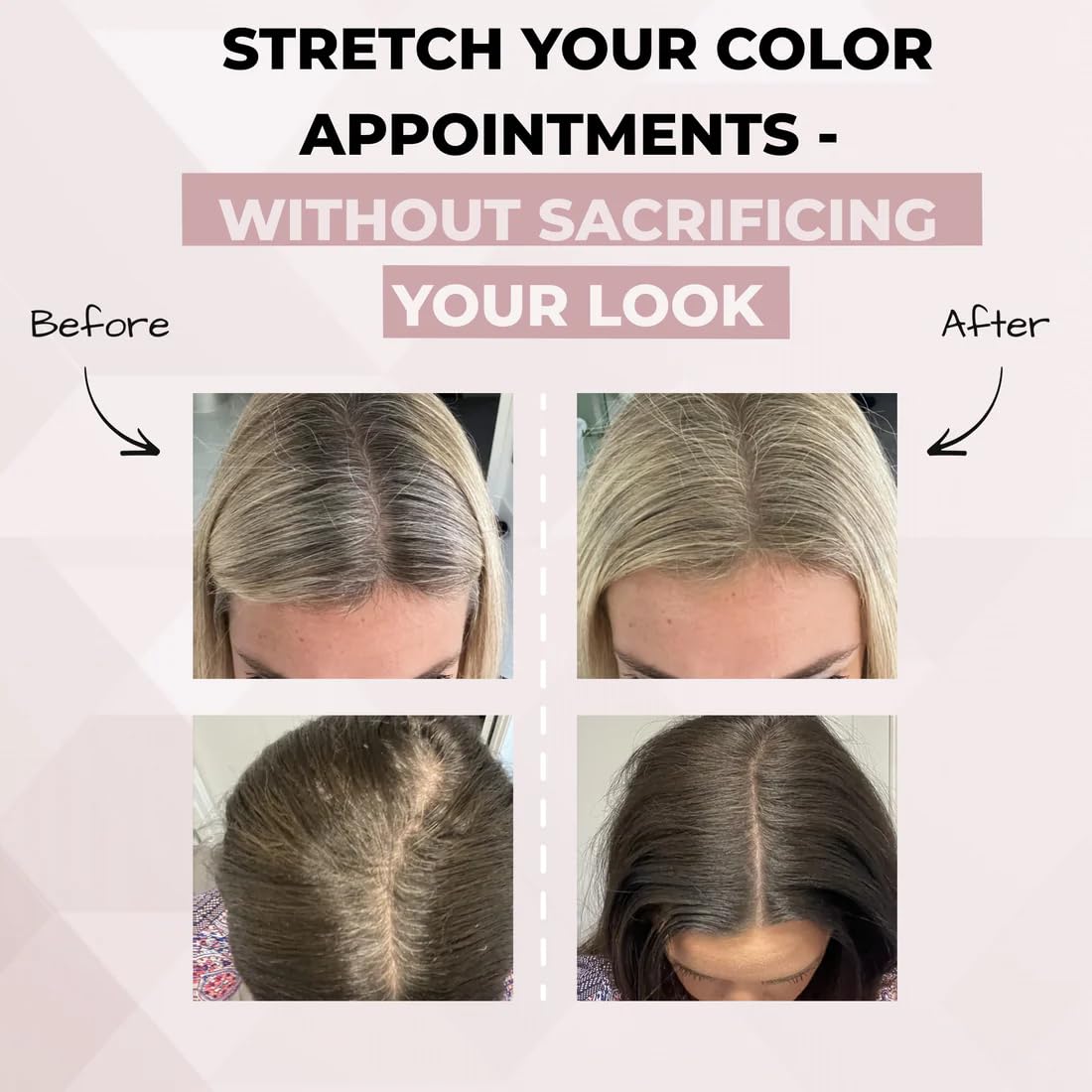 Rumi Cosmetiques HairMagic+ argan oil nourishes while concealing for healthier-looking hair.