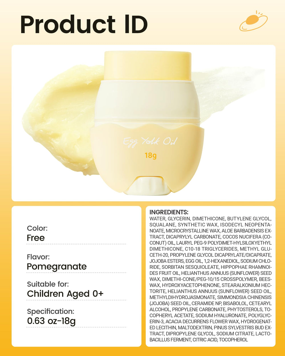 RUNBEN batonnet visage enfants confort pour peau fragile