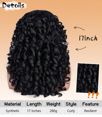 RunM wig back view demonstrates generous volume and natural drape