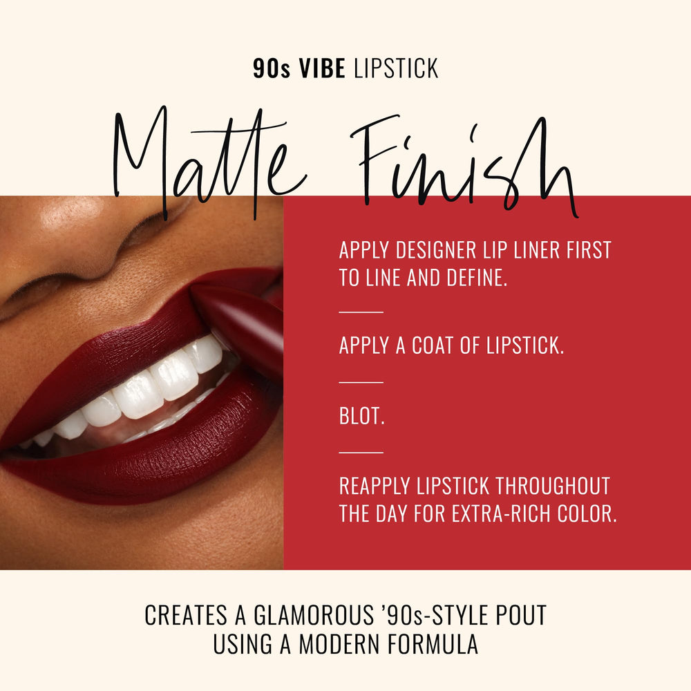 Runway Rogue 1993 moisturizing matte finish photo demonstrates long-lasting comfortable wear