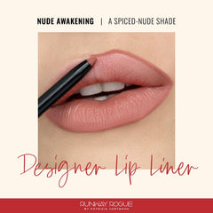 Runway Rogue built-in sharpener lip liner enables precise edges on the go.