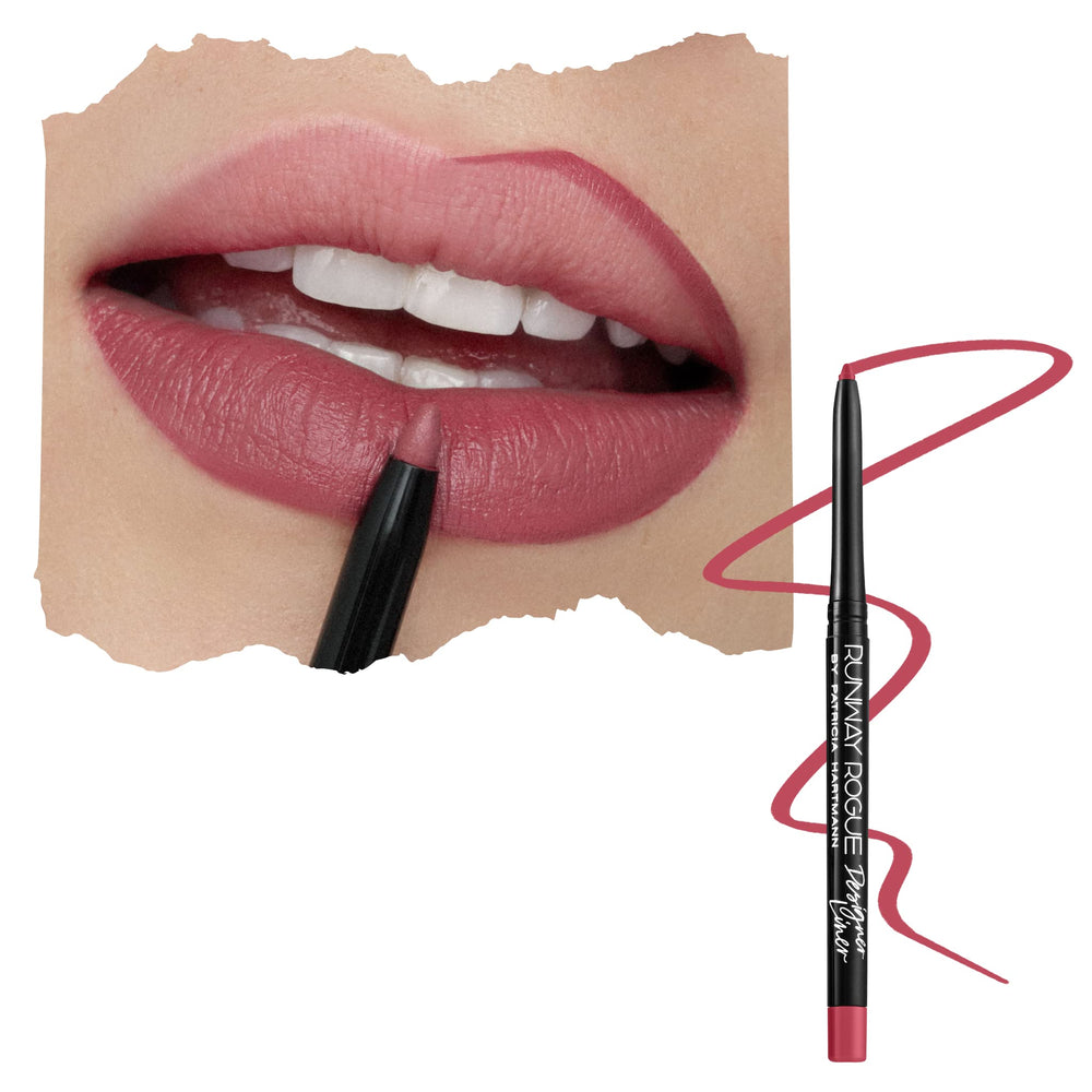 Runway Rogue Open Call designer liner pencil for precise lip contouring and long wear.