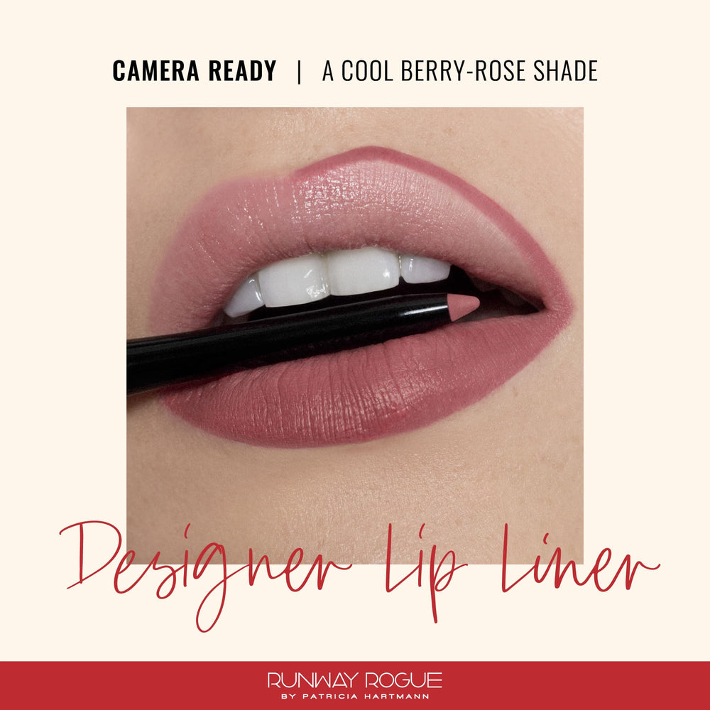 Runway Rogue Designer Liner Pencil's built-in sharpener creates a clean point for precise application.