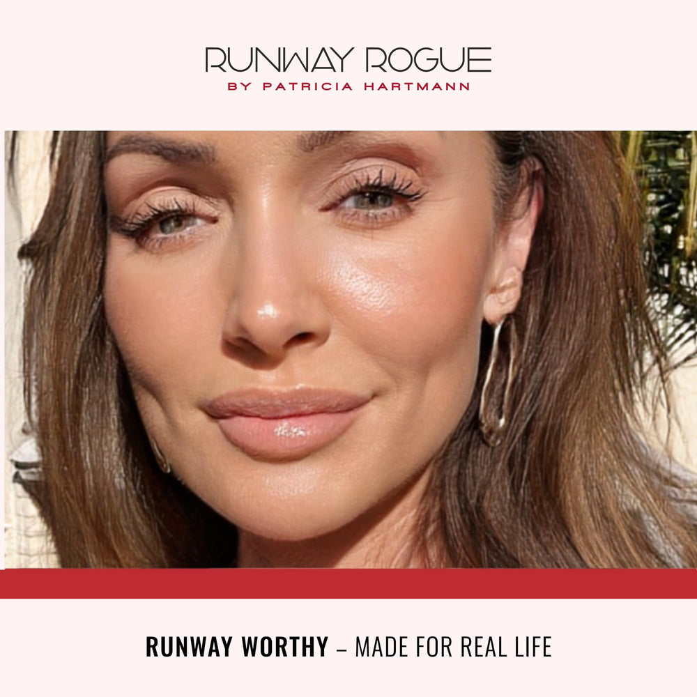 Gluten-free Runway Rogue lip mask nourishes sensitive lips.