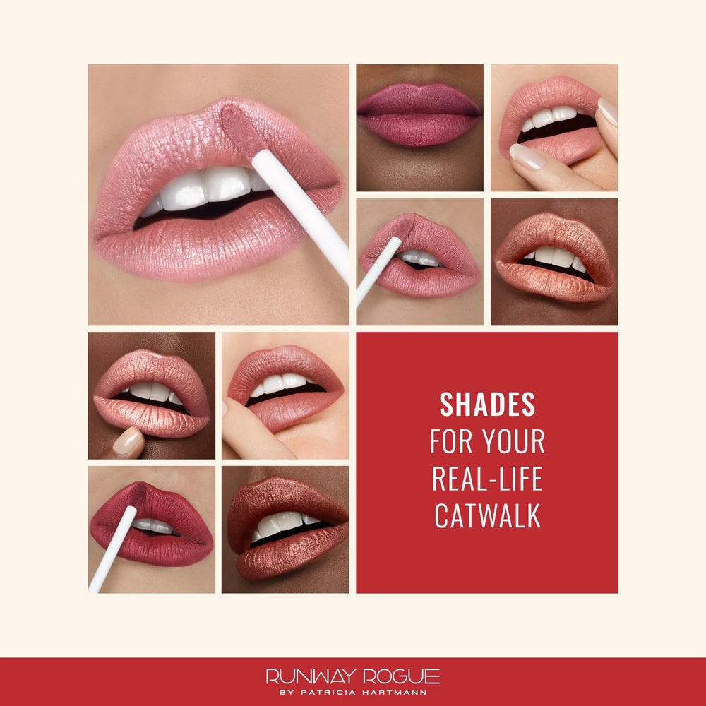 Runway Rogue lipliner prep before applying for smoother finish