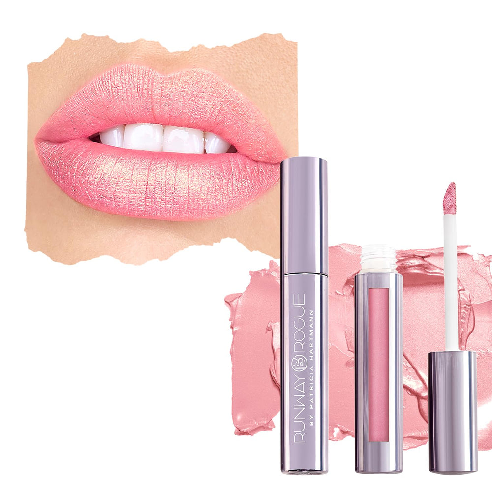 Runway Rogue Pearl Glam bottle front with shimmering packaging.