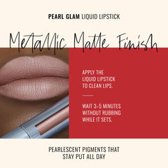 Runway Rogue Pearl Glam close-up reveals rich color and frosted finish.