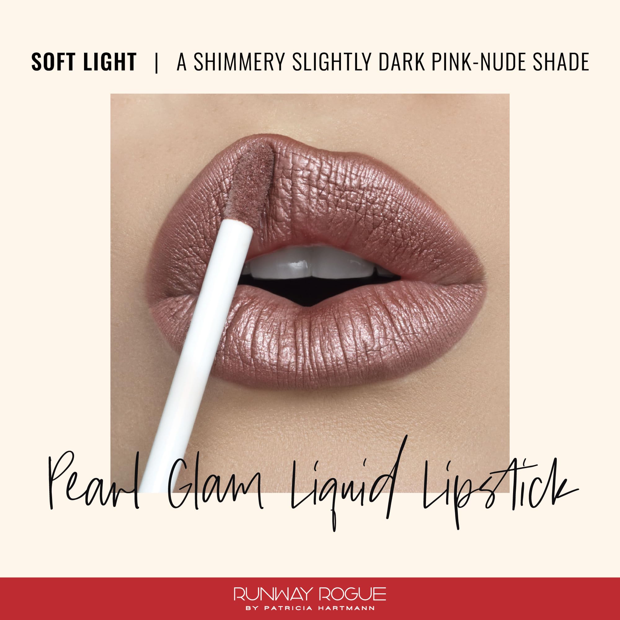 Runway Rogue Pearl Glam shimmer detail showing silver and gold sparkle.