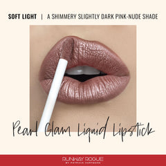 Runway Rogue Pearl Glam shimmer detail showing silver and gold sparkle.
