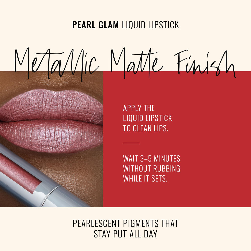 Runway Rogue Pearl Glam transfer-proof test highlights dry wear