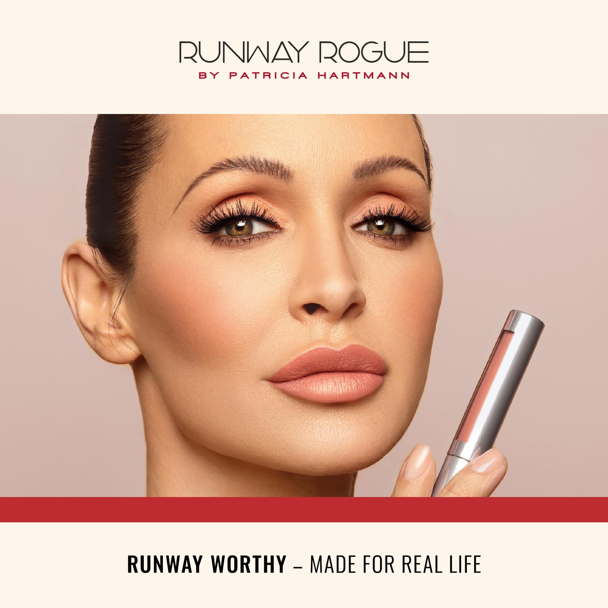 Runway Rogue Silk Glam Call Sheet removable with oil-based remover