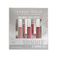 Runway Rogue Try Me Soft Light lip shade close-up, silky shimmer for everyday glamour