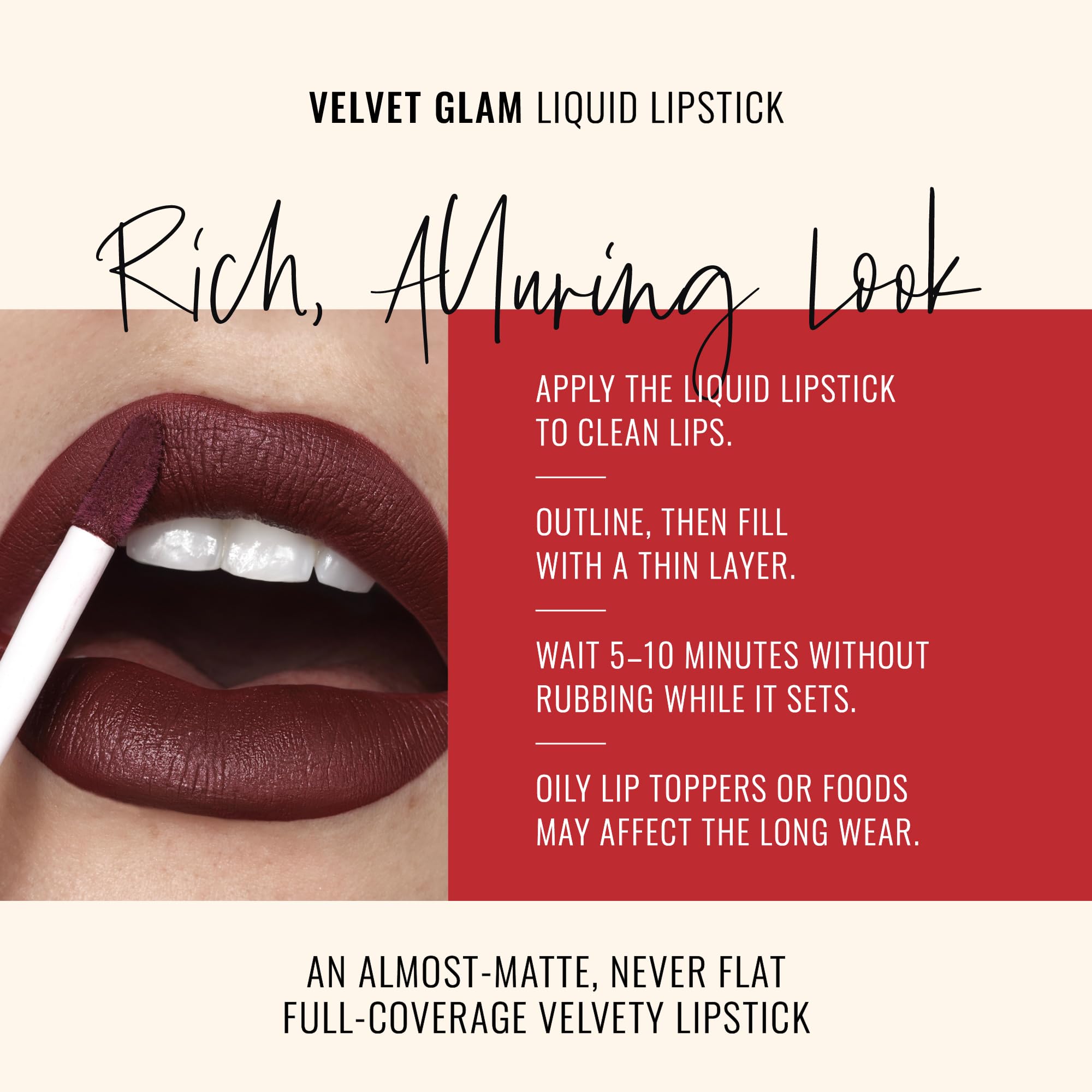 Runway Rogue Velvet Glam lipstick packaging with sleek design.