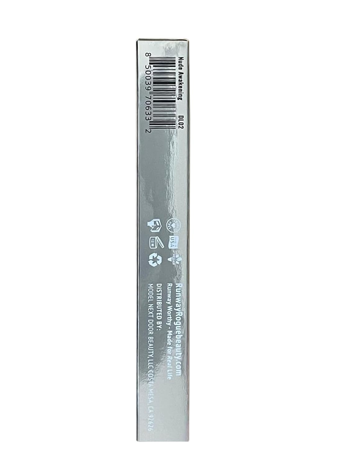 Runway Rogue LuxGloss layer over matte for extra shimmer