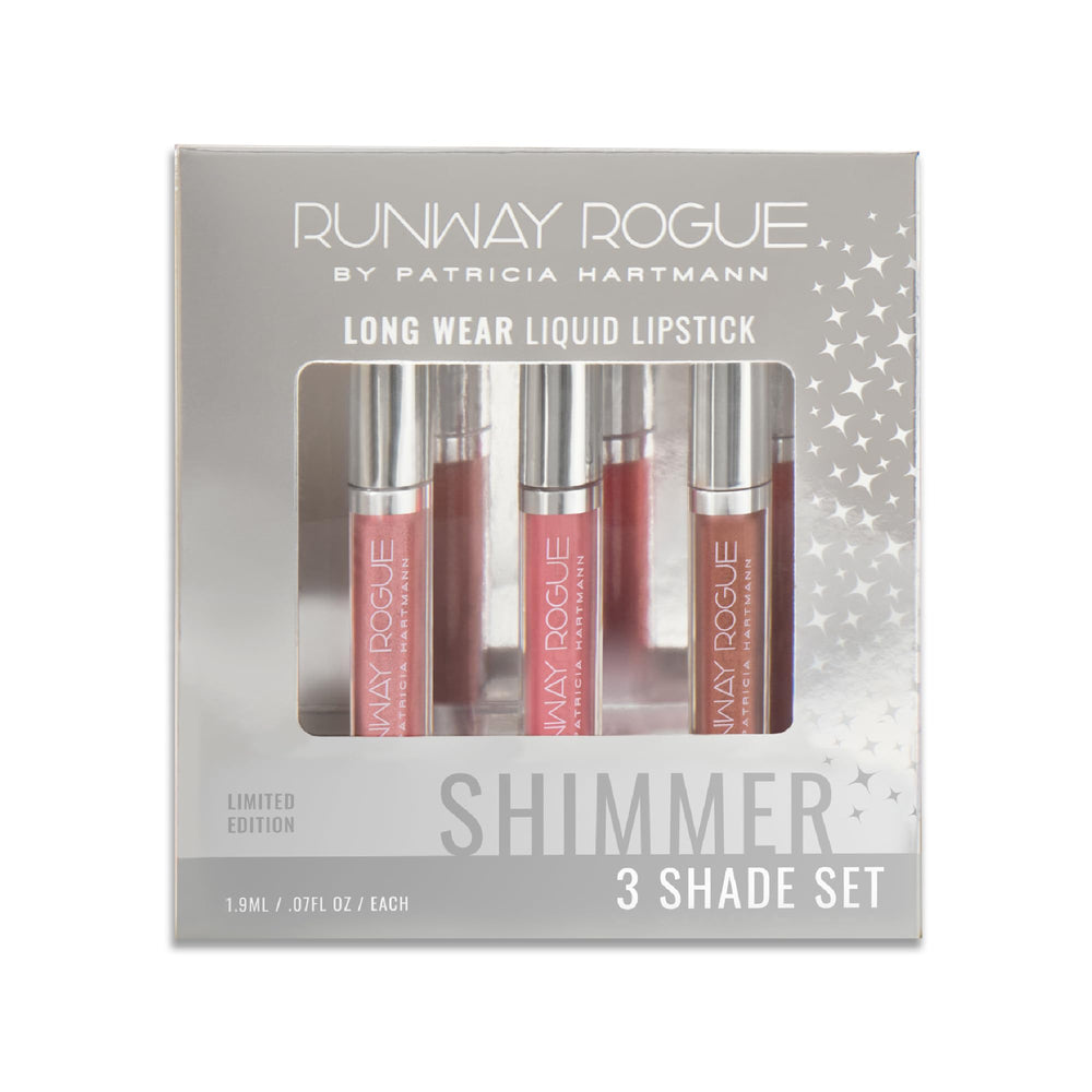 Runway Rogue Try Me Soft Box swatch showing soft, long-lasting shimmer.