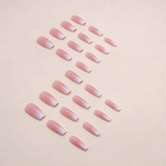 RUOKEXIN glossy acrylic nails with glitter for durable, salon-like results