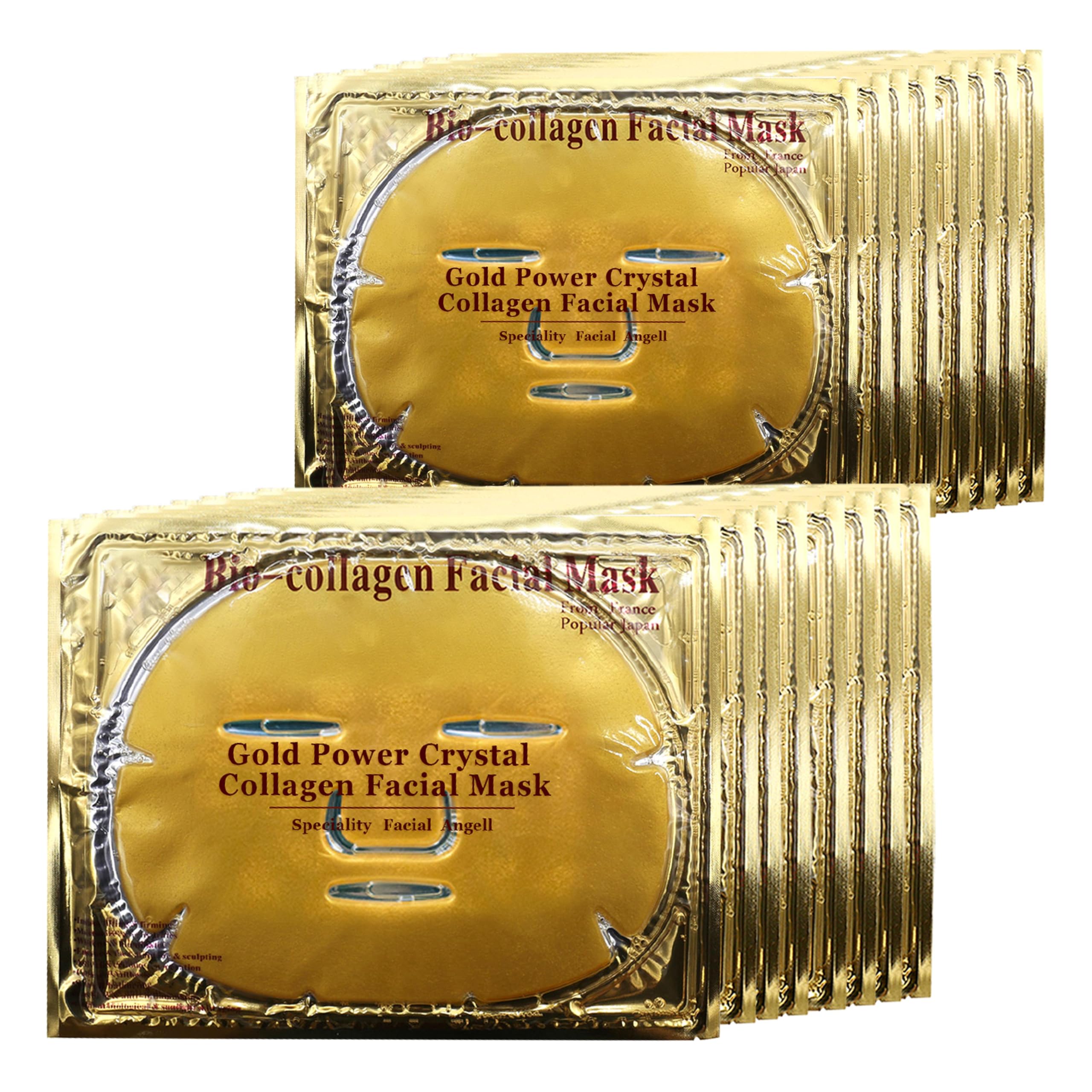 Ruzzut 24K gold bio-collagen mask for deep hydration