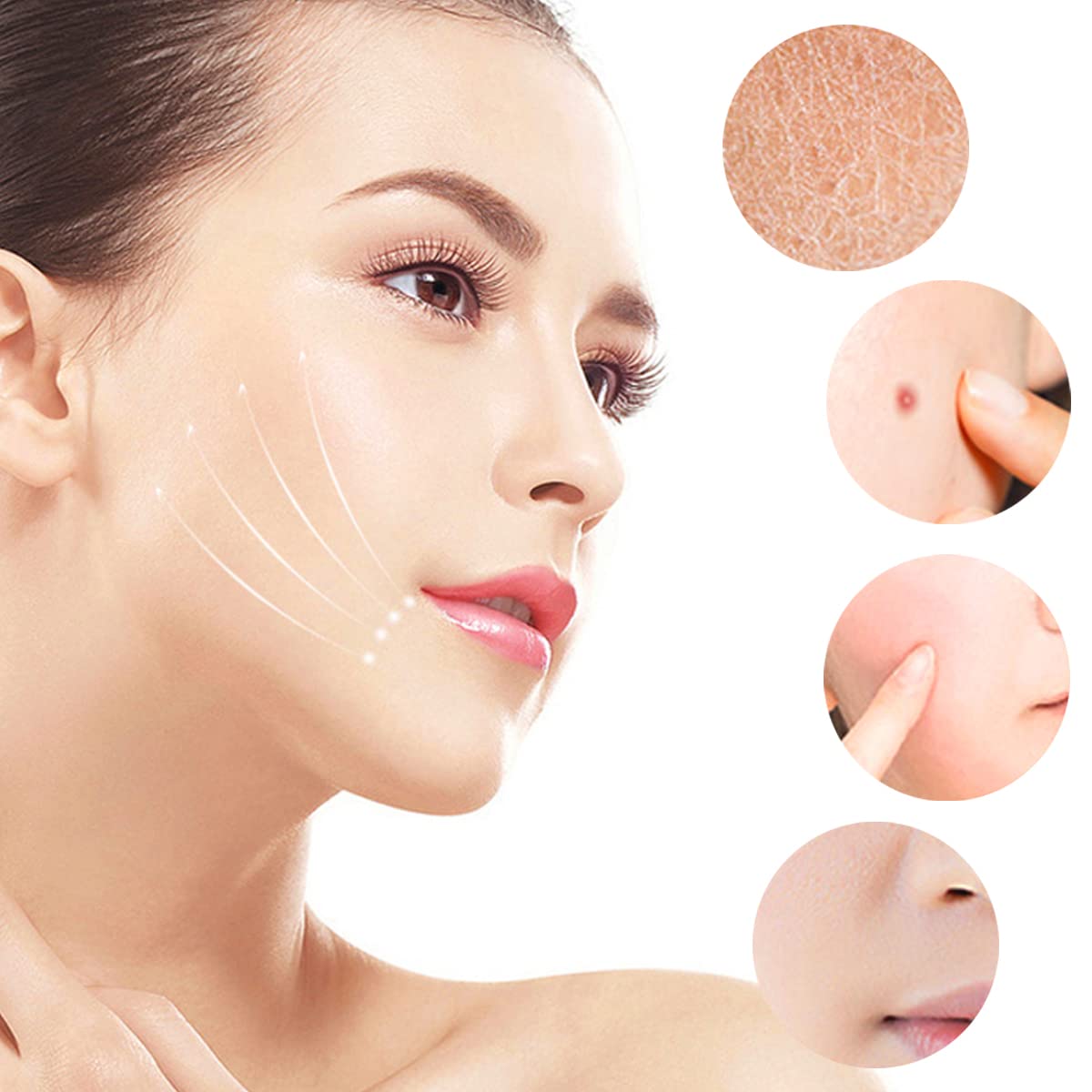 Ruzzut leftover serum massaged into face and neck for nourishment