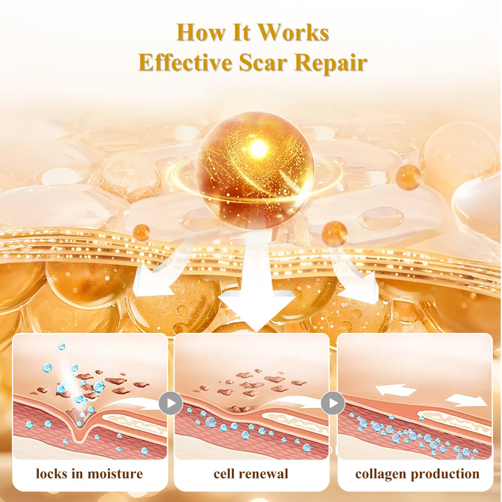 Rvlaim scar-care hand application demonstrates easy massage and absorption.