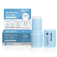 Rvlaim Silicone Scar Stick with rotation wand for precise scar care on face and body.