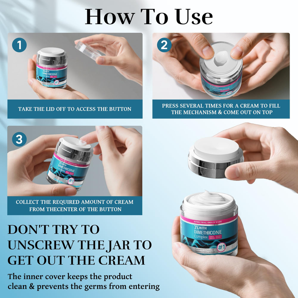 RWT Silicone Scar Cream is dermatologist-trusted and skin-friendly.