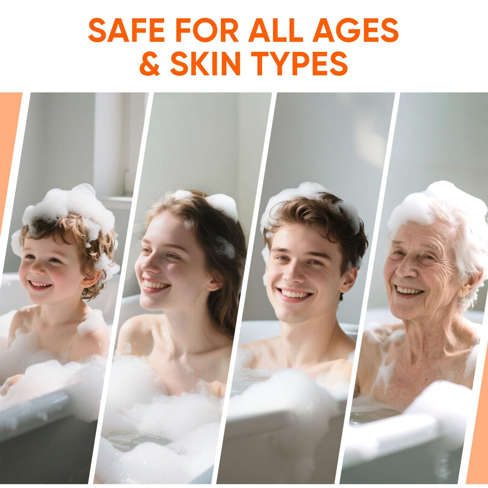 RYH Persimmon soap bar natural ingredients label highlights skin-friendly formula.