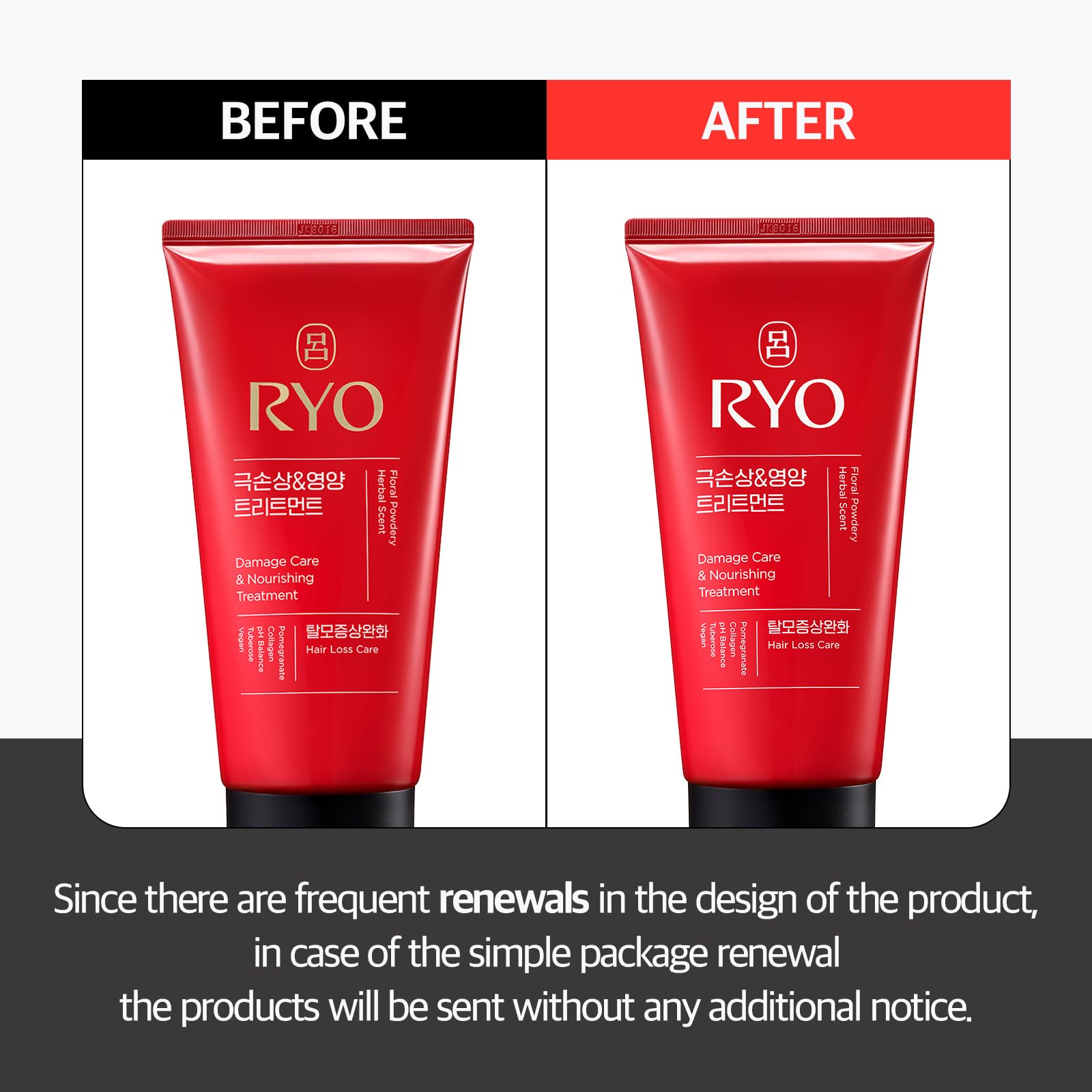 RYO Damage Care caffeine focus close-up indicating scalp care potential.
