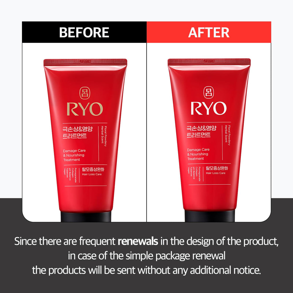 RYO Damage Care caffeine focus close-up indicating scalp care potential.