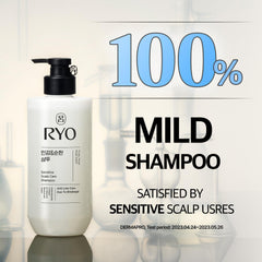 Ryo Korean ginseng extract close-up highlights premium anti-aging-inspired care for hair health.