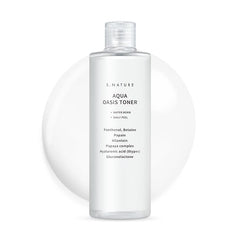 S.NATURE Aqua Oasis Toner bottle pour highlights hydrating formula for all skin types