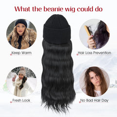 S-noilite Beanie Wig inner buckle design ensures secure fit