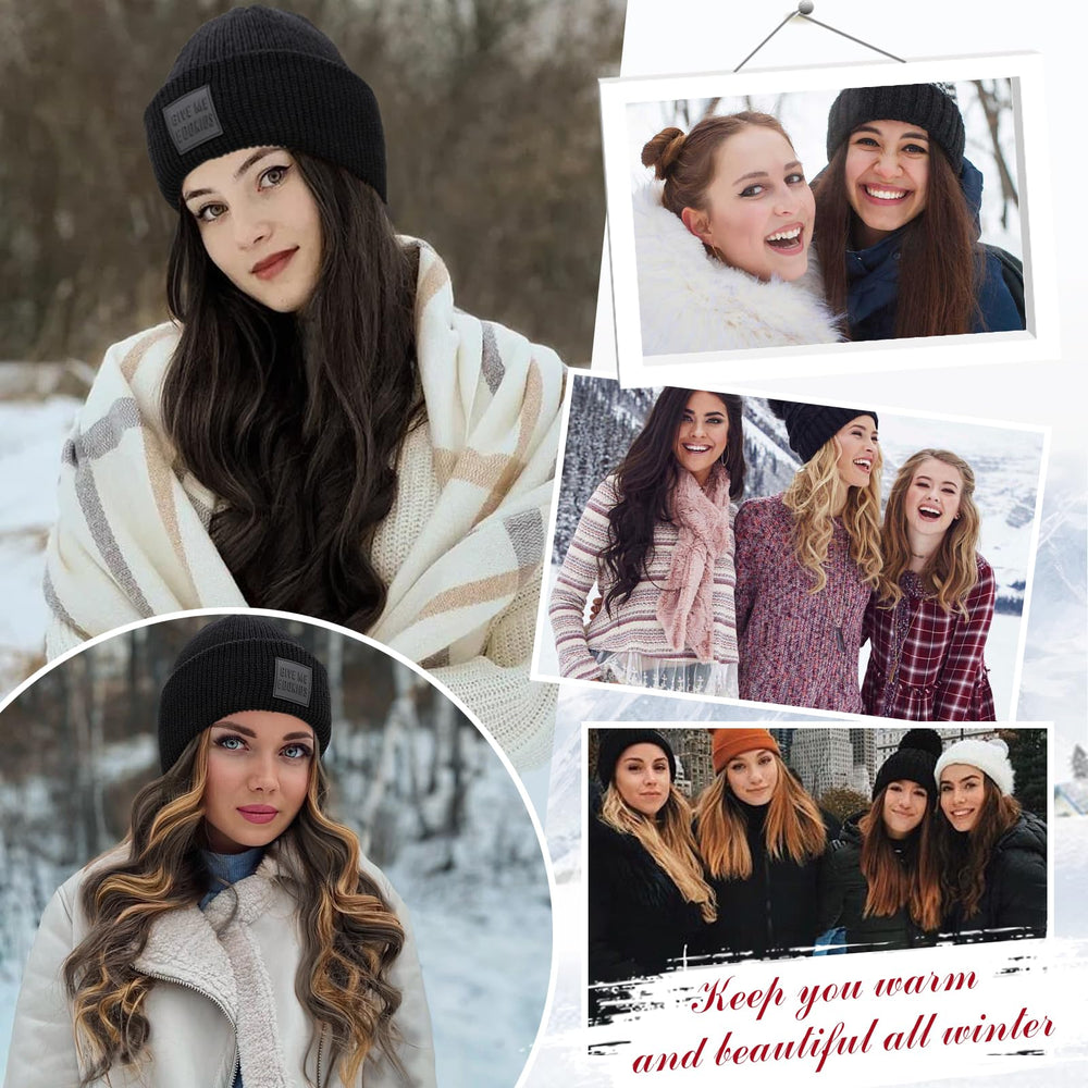 S-noilite beanie wig ideal for winter outings and casual gatherings