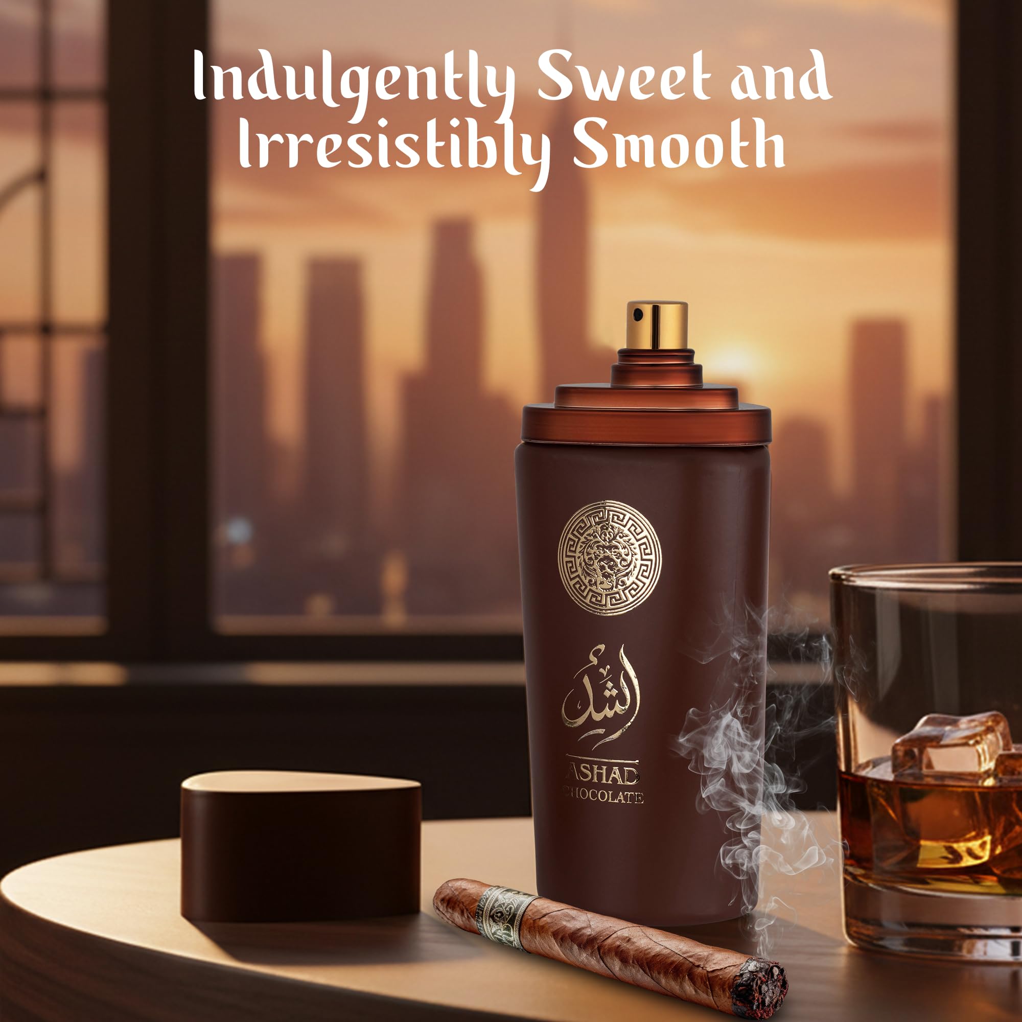 SAADAH Ashad Chocolate amber vetiver finish adds refinement