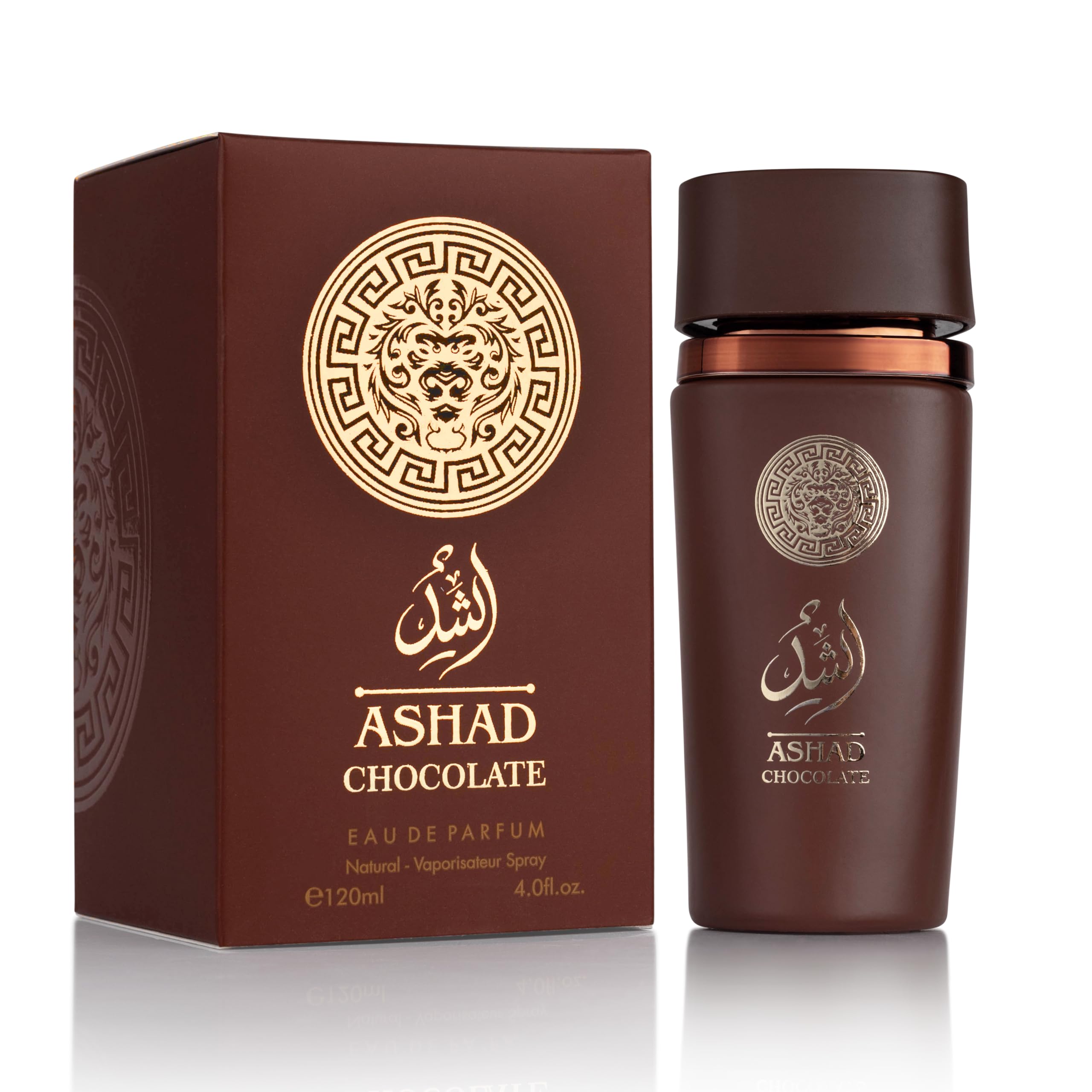 SAADAH Ashad Chocolate EDP bottle with bold pink pepper note for evening wear