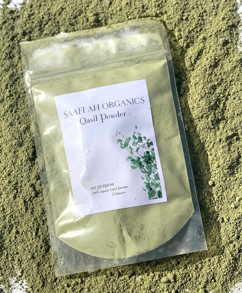 SAAFI AH ORGANICS Qasil powder leaf for natural exfoliation and glow