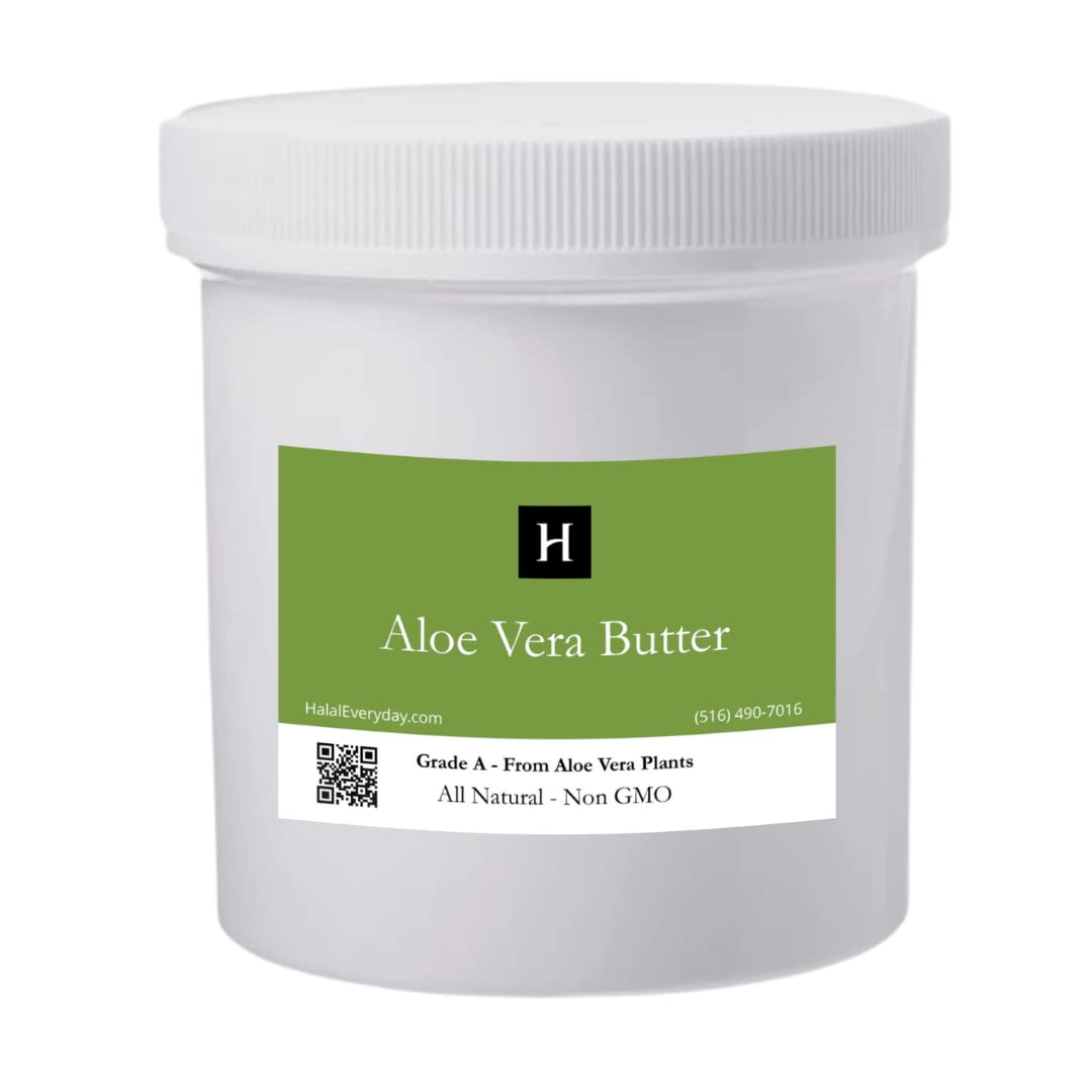 SAAQIN Aloe Vera Butter jar closeup showing rich hydration for dry skin